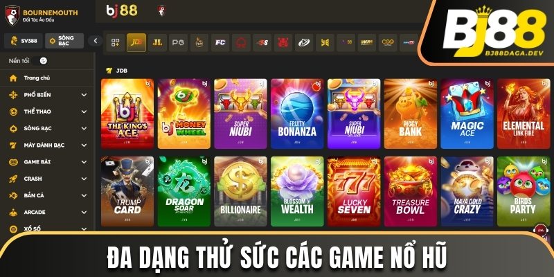5 Cách Chơi Thắng Game Nổ Hũ Mới Cập Nhật Cho Thành Viên 2 Đa dạng thử sức các game nổ hũ