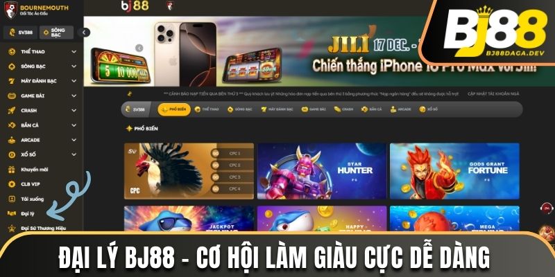 Đại lý BJ88