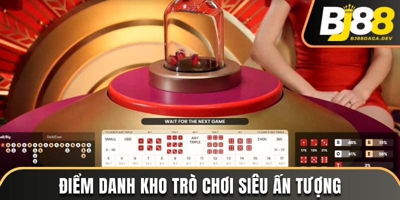 DG Live Casino - Sảnh Cược Hấp Dẫn, Đa Dạng Trò Chơi 4 Điểm danh kho trò chơi siêu ấn tượng